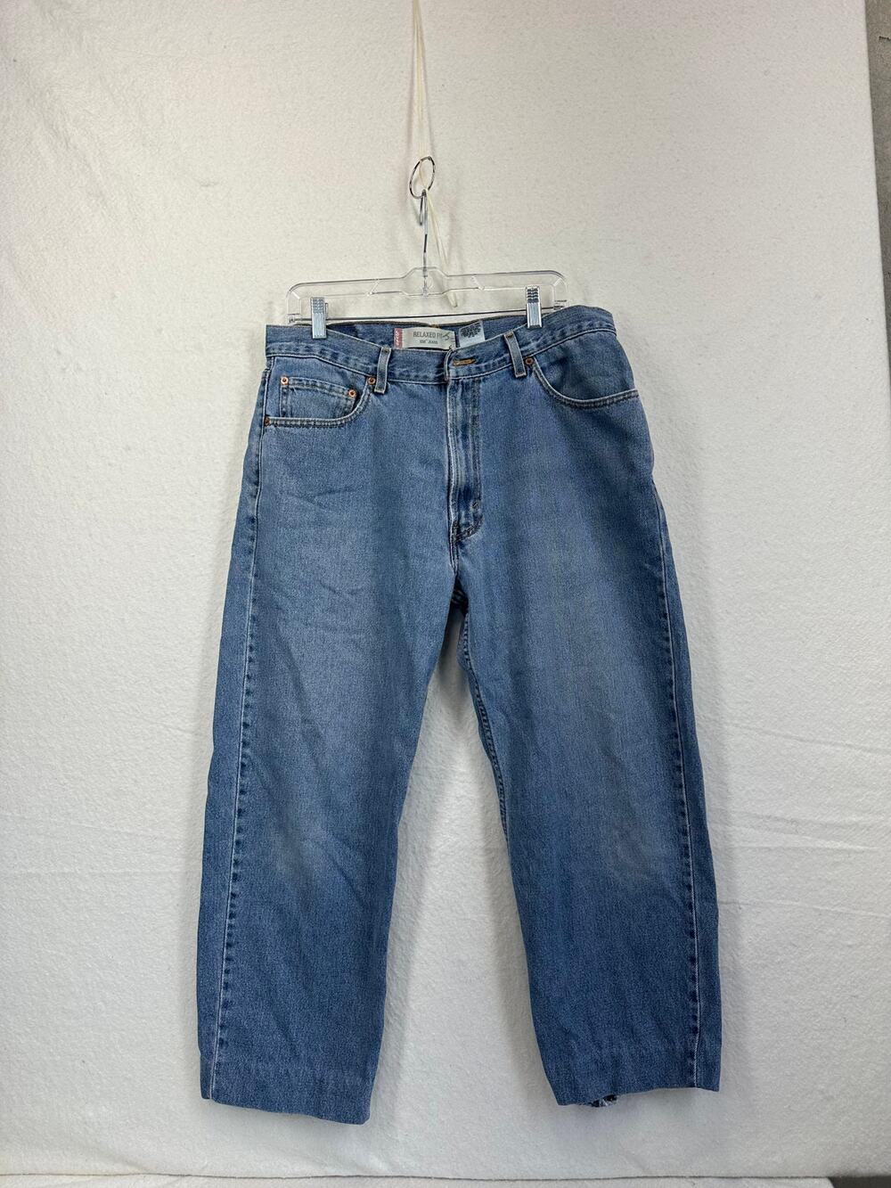 Levis 550 Relaxed Jeans Men's Size 36" Waist 25" Length Casual